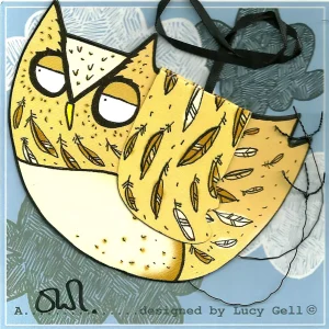 cute owl card pop up greeting and gift for birthday or any occasion