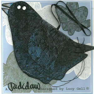 Jackdaw greeting card for a birthday or any occasion