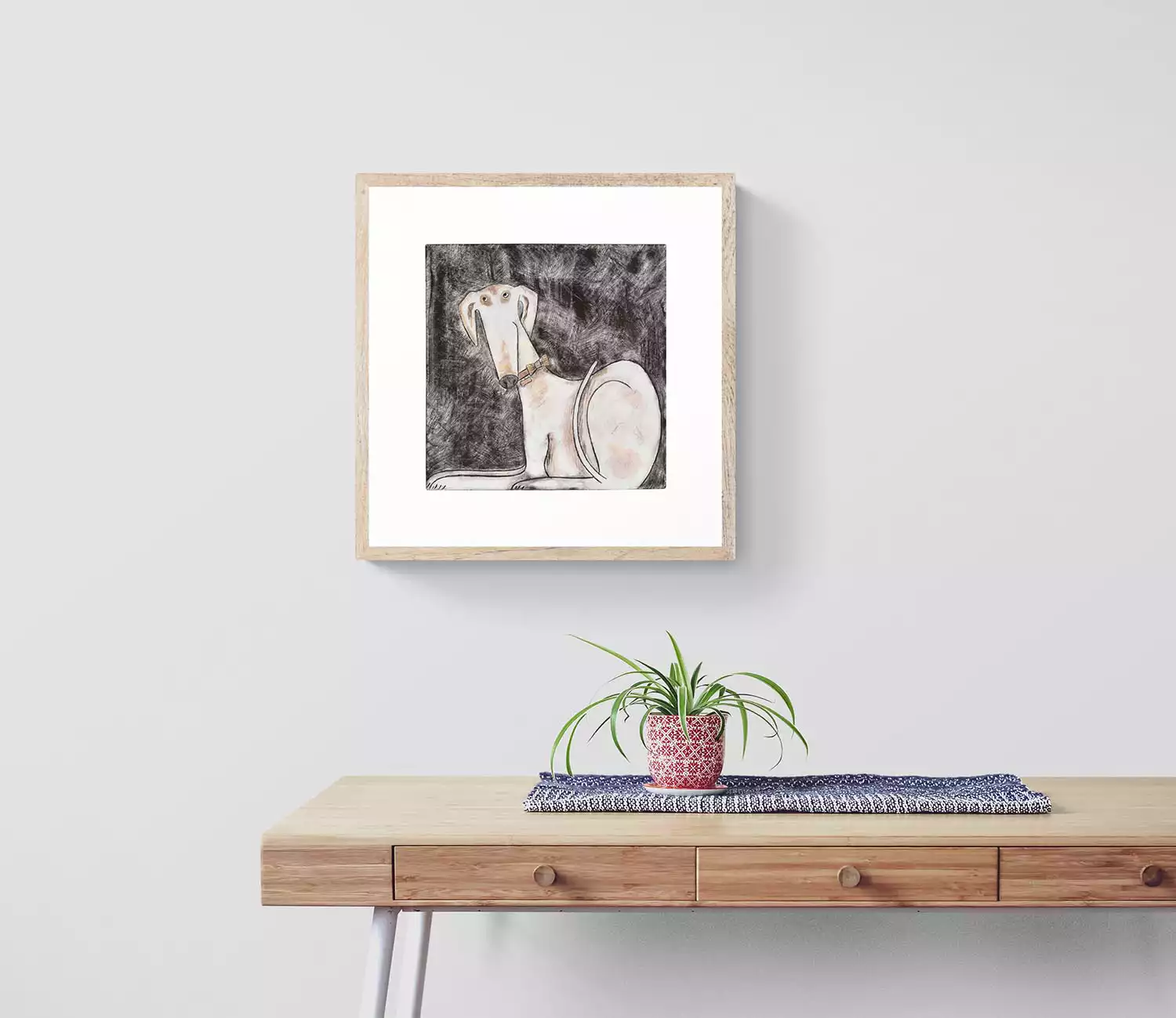 lurcher wall art