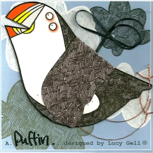 Puffin card for a birthday or any occasion pop up bird lover greeting and gift