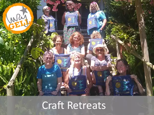 craft retreats in the UK and Europe, Portugal and Tuscany Italy