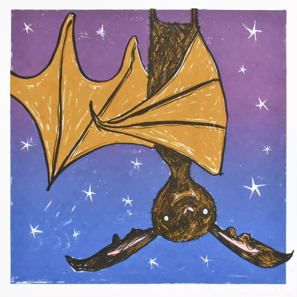 Just Hanging Around Screen Print