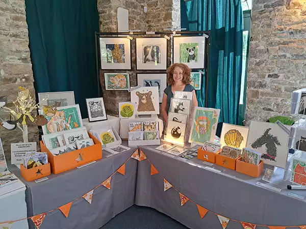 art shows and exhibitions a typical stall layout at my art shows exhibitions and print fairs