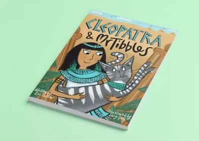 sample mockup for a children's book cover