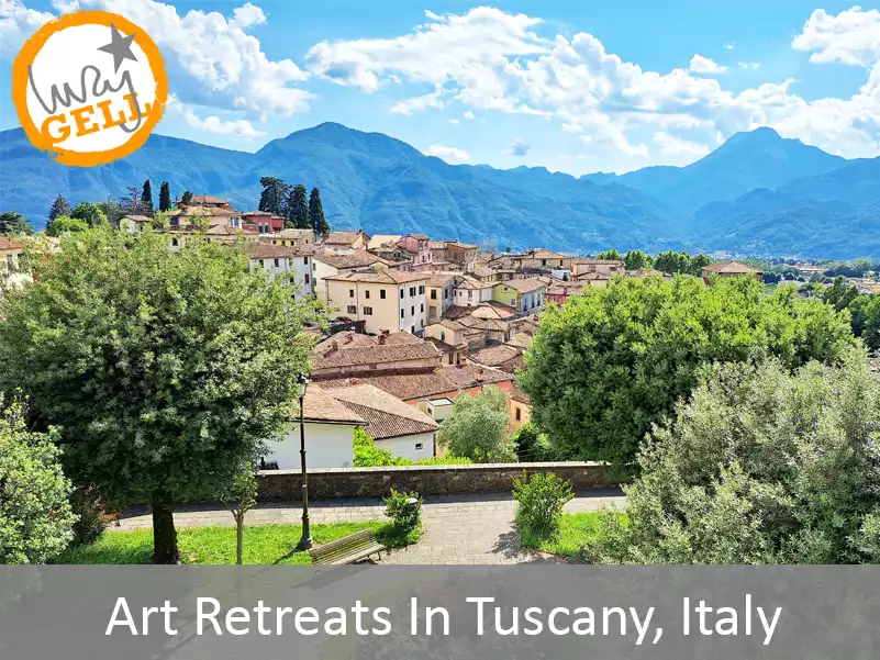 art retreats in Italy, Tuscany art retreats in Italy, Tuscany - printmaking course workshop holiday