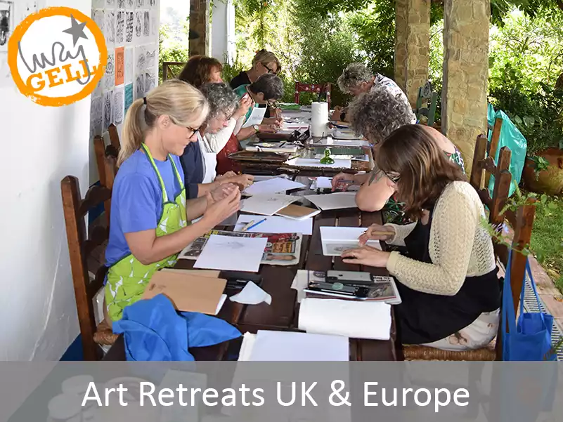 art retreats in UK Europe Portugal Italy art retreats in UK, Europe, Portugal and Tuscany Italy