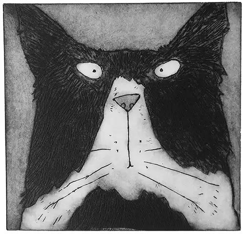 cat prints wall art cat prints - themed wall art portraits for owners & lovers