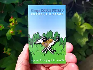dog lapel pins - enamel brooch pins
