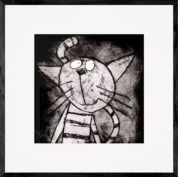 tabby cat art tabby cat art - wall decor prints