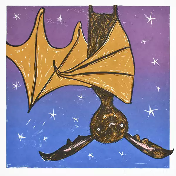 halloween wall art - spooky bats, spiders and animal prints