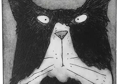 Tom Cat acid plate etching