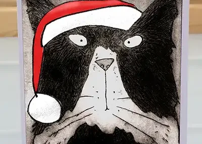 Tomcat Christmas Card